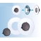 Falcon Eyes Diffuser + Grid CDH-40-3 voor SR-41T